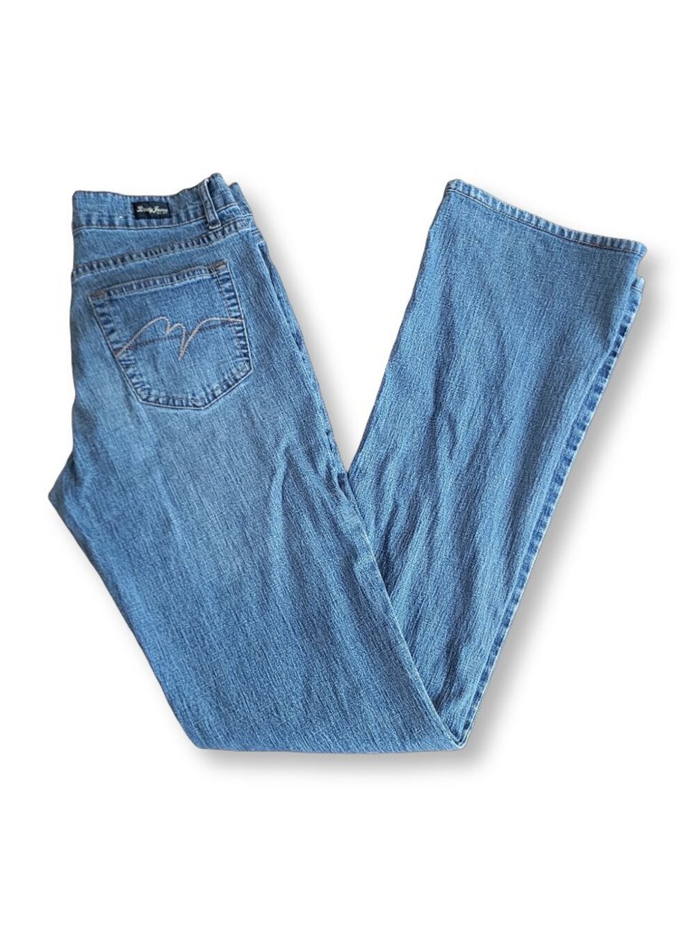 Brandy Jeans Low Rise Bootcut Denim Jeans Vintage Flare Pants (27)